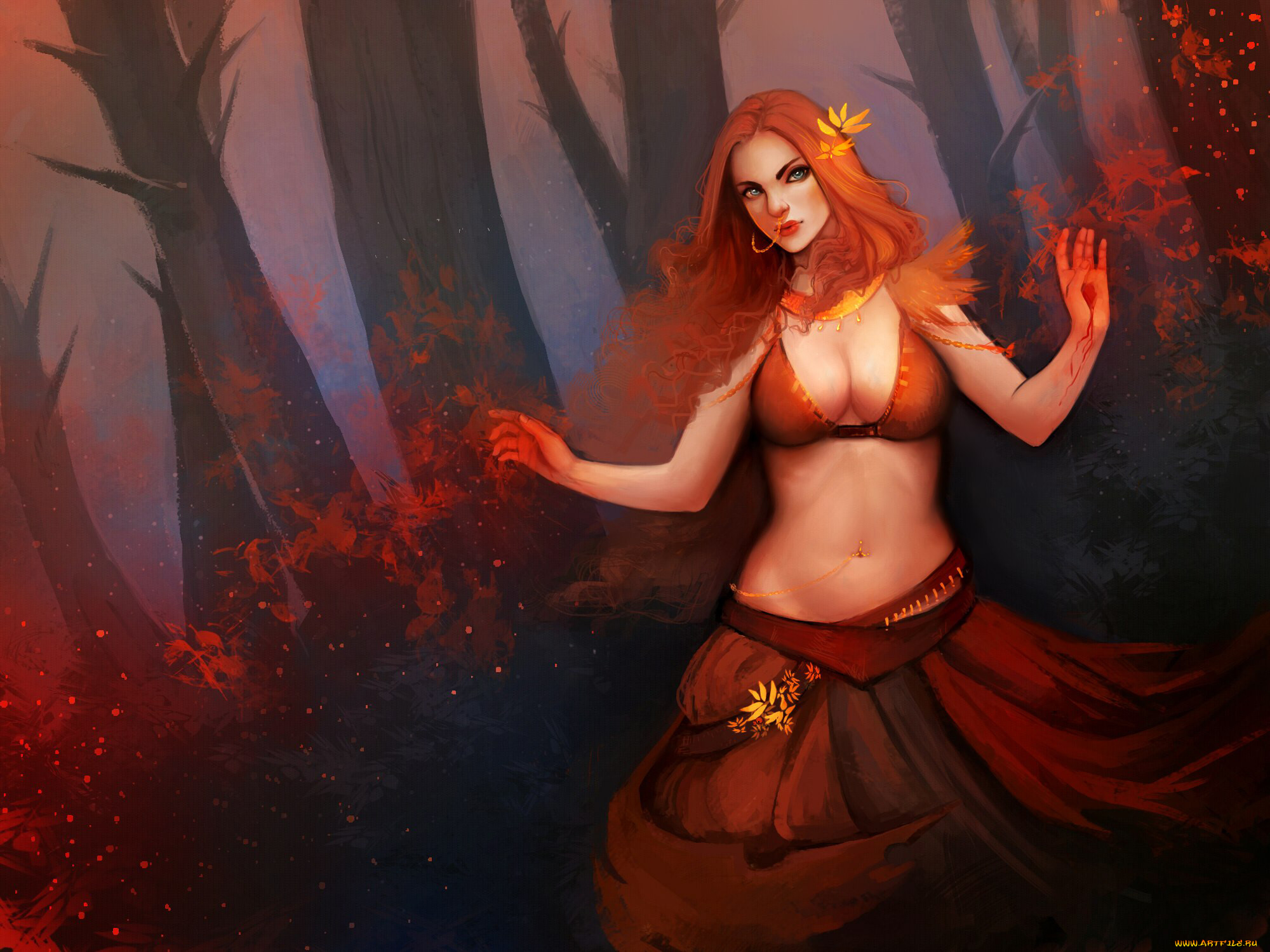 Рыжая ведьма 52.3. Ведьма Хельга. Рыжая волшебница. Рыжая ведьма. Эльфийка с рыжими волосами.